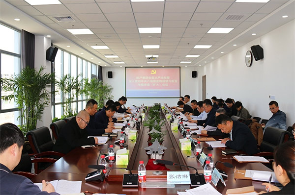 沈陽航空產(chǎn)業(yè)集團有限公司召開全面從嚴(yán)治黨暨深入貫徹中央八項規(guī)定精神學(xué)習(xí)教育專題黨委（擴大）會議